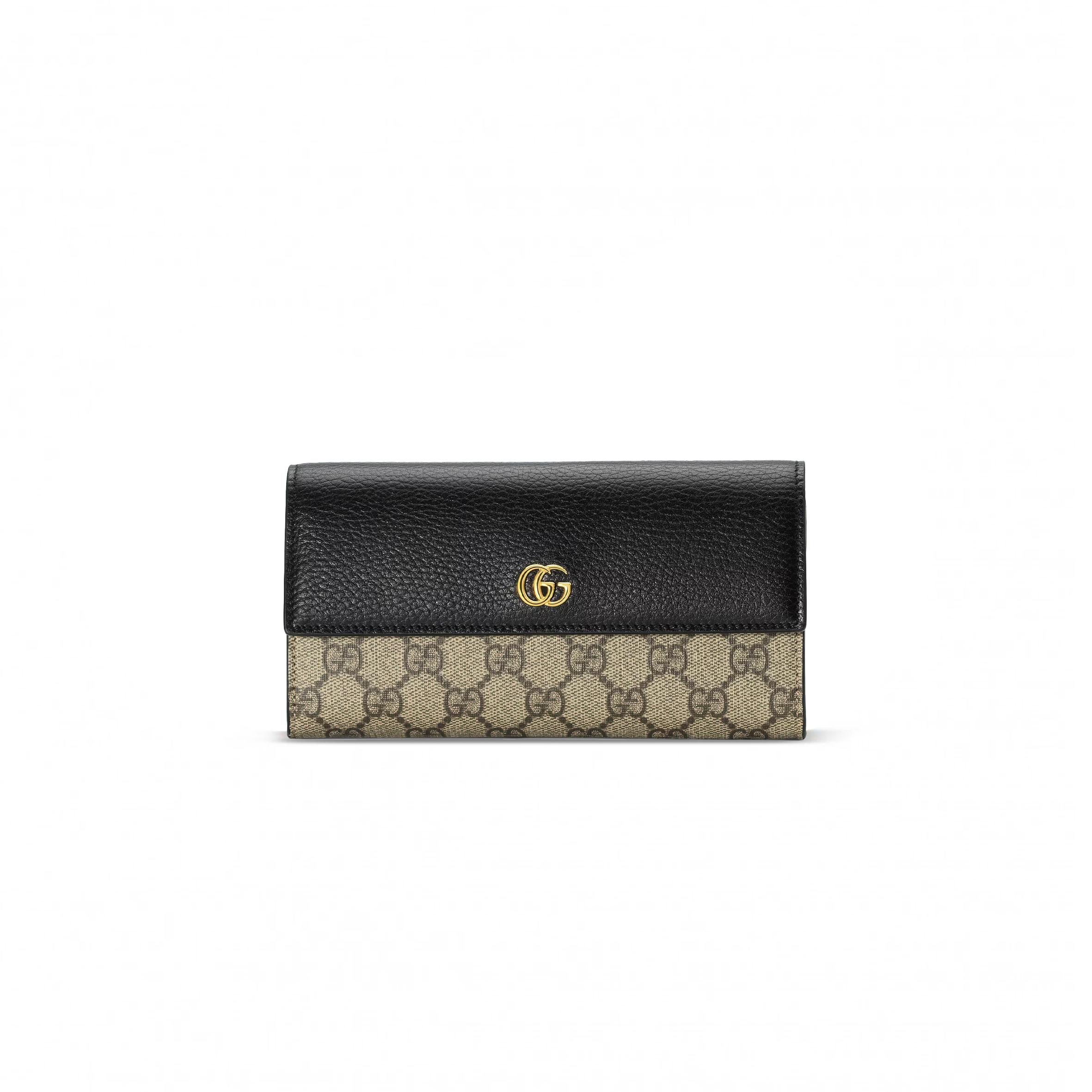 GUCCI GG MARMONT BI-COLOR CONTINENTAL WALLET 45611617WAG1283 (10*19*3.5cm) GUCCI GG MARMONT BI-COLOR CONTINENTAL WALLET 45611617WAG1283 (10*19*3.5cm)
